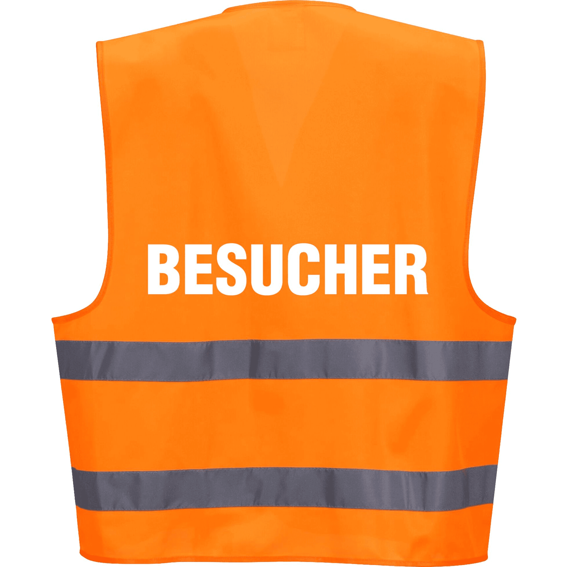 Konstant Warnweste Orange mit BESUCHER-Logo - Arbeitsschutz Shop