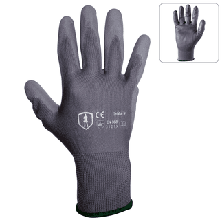 GRAU STAR Nylon-Polyurethan-Handschuh Grau
